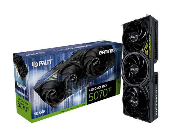 PALIT nVidia GeForce RTX 5070 Ti 16GB 256bit RTX 5070 Ti GamingPro V1 grafička karta