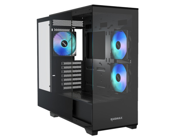 Kuciste Raidmax Infinita i801 Glass3 x ARGBBELIi801TWF