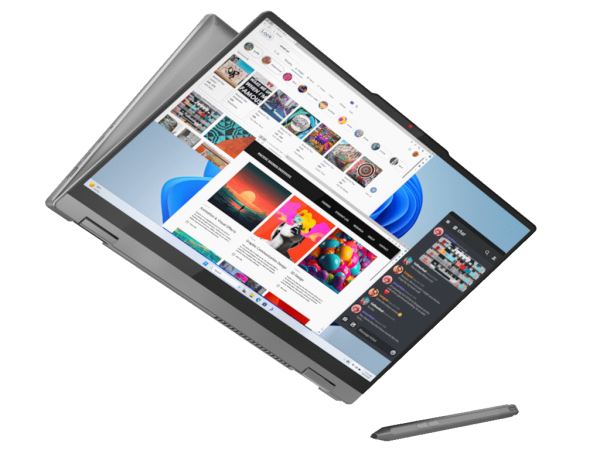 Laptop LENOVO IdeaPad 5 2in1 16IRU9 DOS16'' WUXGA 5-120U16GB512GBFPRbacklit SRBsiva' ( '83DU004FYA' ) 