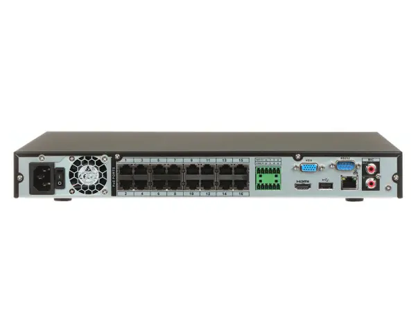 DAHUA NVR4216-16P-EI 16CH 1U 16PoE 2HDDs WizSense Network Video Recorder 