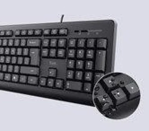 Tastatura+miš TRUST Primo žični setSRBcrna ( 24384 )