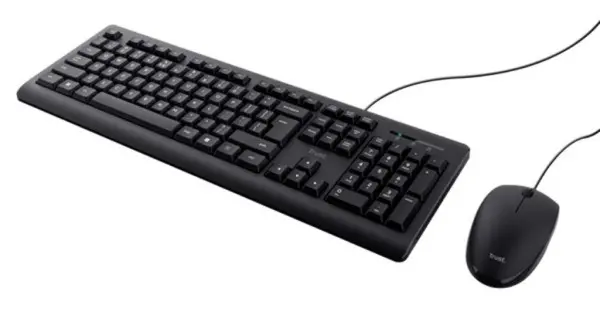 Tastatura+miš TRUST Primo žični setSRBcrna ( 24384 )