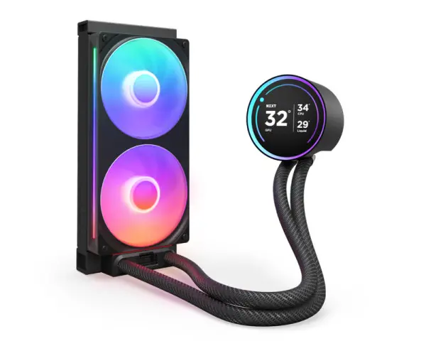 NZXT Kraken Elite 240 RGB V2 vodeno hlađenje crno (RL-KR24E-B2) 