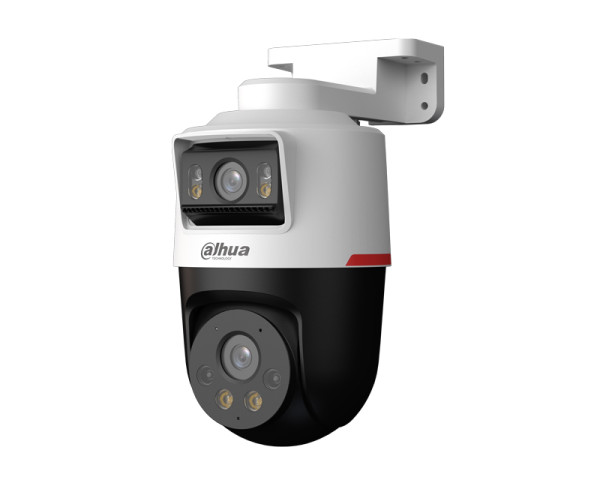 DAHUA IPC-PTS2249B-E2-S-PV-PRO 2+2 MP WizColor Active Deterrance Dual-lens Fixed-focal Pan & Tilt WizSense Network Camera 