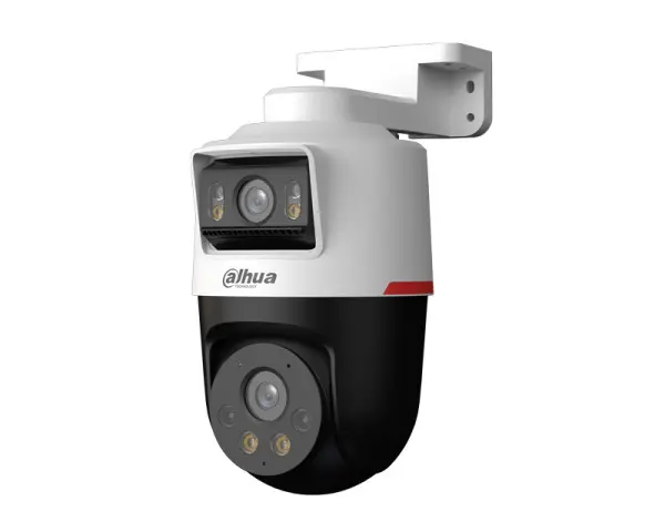DAHUA IPC-PTS2249B-E2-S-PV-PRO 2+2 MP WizColor Active Deterrance Dual-lens Fixed-focal Pan & Tilt WizSense Network Camera 