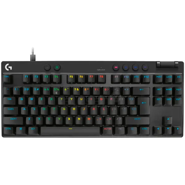 LOGITECH PRO X TKL RAPID Gaming Keyboard  - BLACK - US INTL - USB - EMEA28i-935 - LINEAR ( 920-013233 ) 