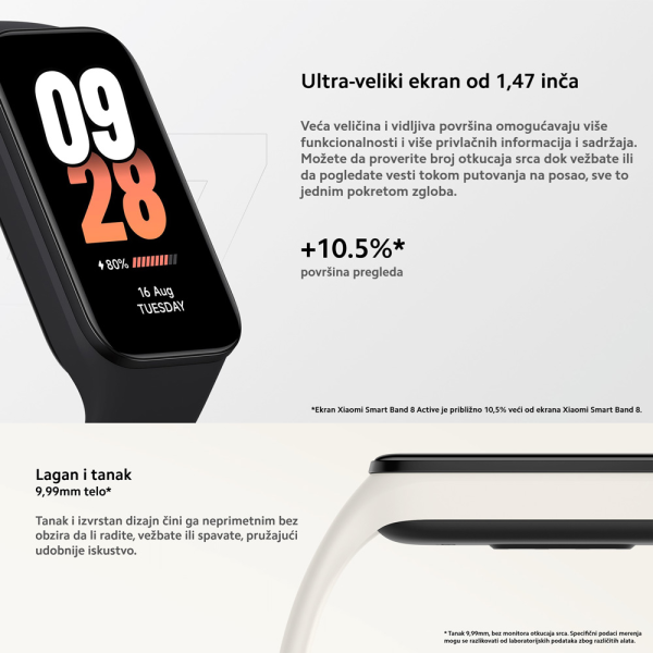 Xiaomi Mi Smart Band 8 Active Pink
