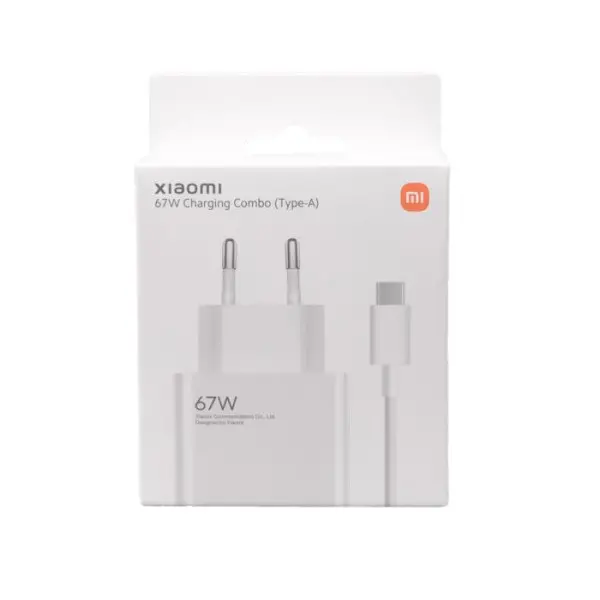 Xiaomi punjač Mi 67W USB Type A na Type C sa kablom