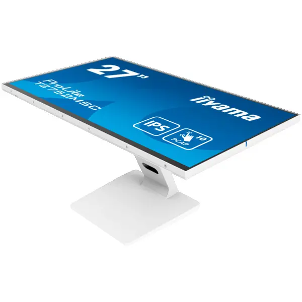 Iiyama ProLite T2752MSC-W1 - LED monitor27'' touchscreen 1920 x 1080 Full HD (1080p) @ 60 Hz IPS 400 cdm˛ 1000:1 5 ms HDMI DisplayPort speak