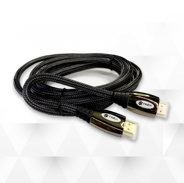 STARK kabl HDMI M-M, pozlaćen 4K(Ultra HD), metalno kućište, podržava 3D, 3m