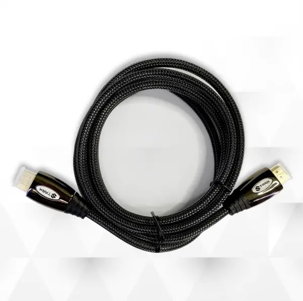 STARK kabl HDMI M-M, pozlaćen 4K(Ultra HD), metalno kućište, podržava 3D, 3m