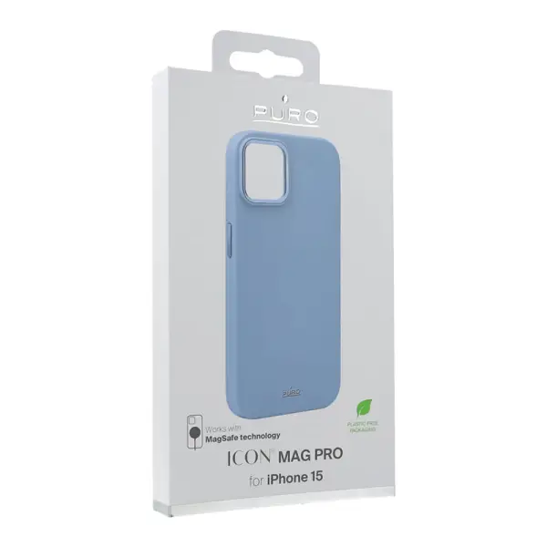 PURO futrola za iPhone 15 PLAVA