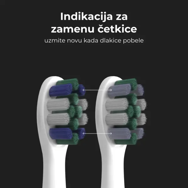 AENO Sonic Electric toothbrush, DB8: White, 3modes, 3 brush heads + 1 cleaning tool, 1 mirror,  30000rpm, 100 days without charging, IPX7 (