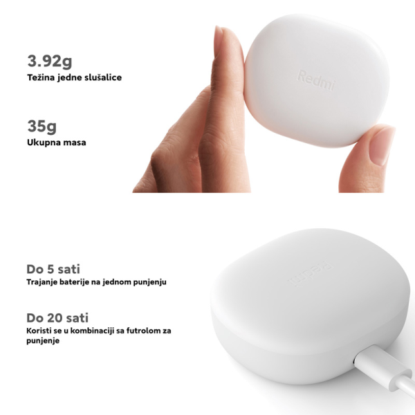 Xiaomi Redmi Buds 4 Lite (White)