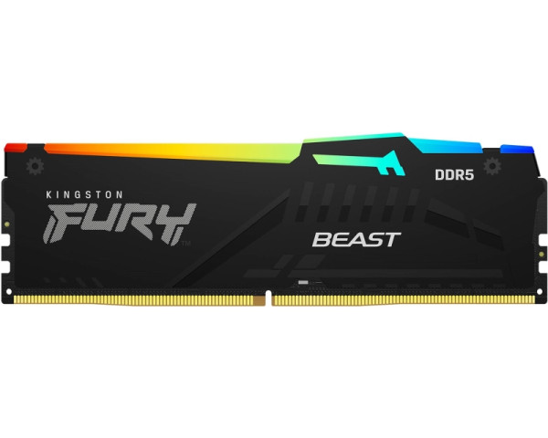 Memorija DDR5 32GB (2x16) 6000MHz Kingston Fury Beast RGB KF560C30BBEAK2-32