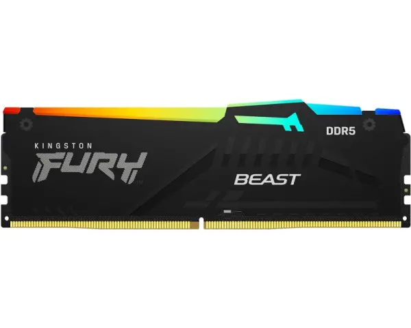 Memorija DDR5 32GB (2x16) 6000MHz Kingston Fury Beast RGB KF560C30BBEAK2-32