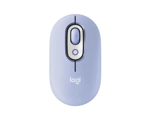 Logitech POP Mouse with emoji - Lilac