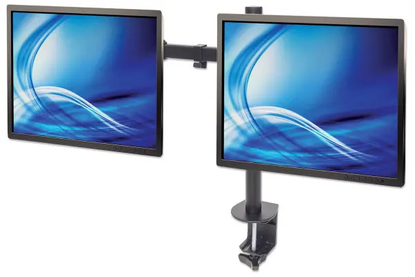 Stoni nosač za 2 monitora Manhattan 13-32 461528