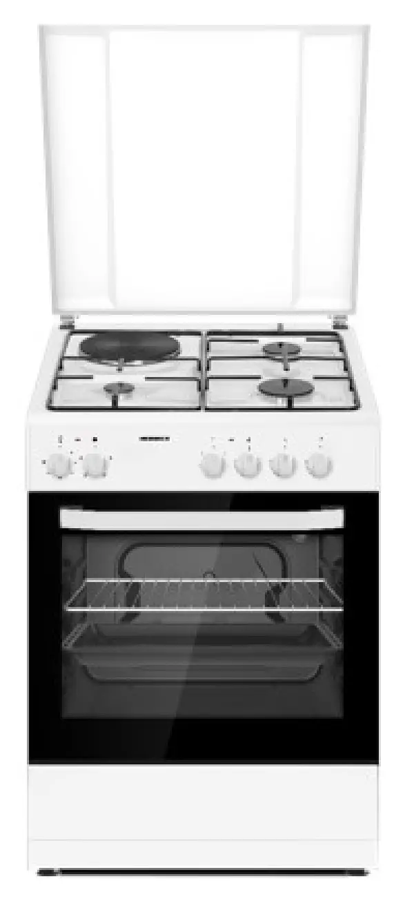 Kombinovani štednjak HEINNER HFSC-S56E1HSWH 1xstruja3xGas50cm