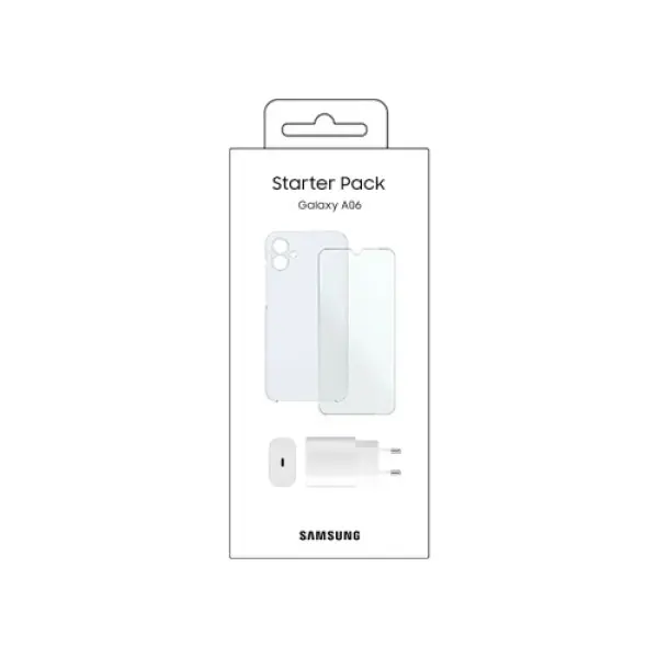 SAMSUNG StarterPack A06 (punjač+staklo+futrola)