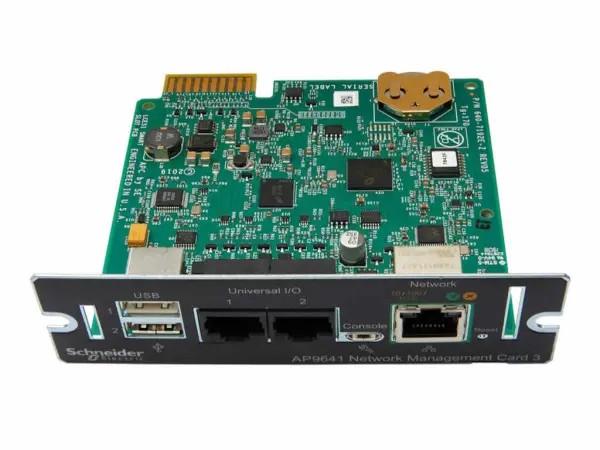 UPS Network Management Card 3 with Environmental Monitoring' ( 'AP9641' ) 