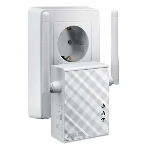 Wireless Access Point Asus RP-N12 300Mbps/2x2dBi/2,4GHz/1LAN/Repeater/AP