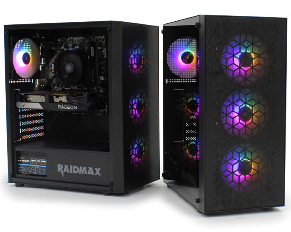 EWE PC  AMD GAMING računar Ryzen 5 550016GB1TBAMD6600 8GB (8)