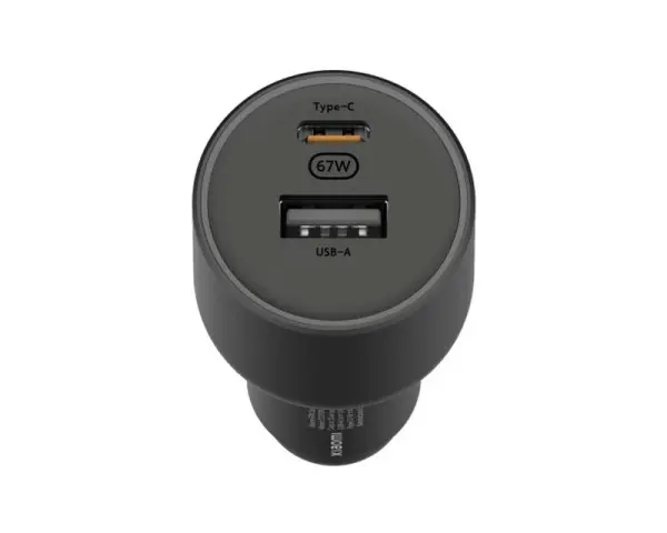 Punjac Xiaomi Mi 67W Car Charger (USB-A + Type-C)