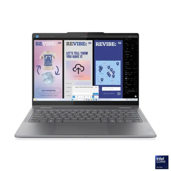 Yoga 7 2-in-1 14ILL10 (Luna Grey, Aluminium) Ultra 5 226V 8-Core 4.5Hz/8M 16GB 512GB-NVMe 14.0'' WUXGA (1920x1200) OLED 600n 60Hz Glass Touc