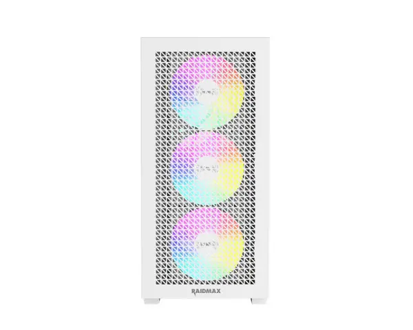 Kućište Raidmax Meshiah X605 Full Tower 4 x ARGB fanBeliX605TWF WT