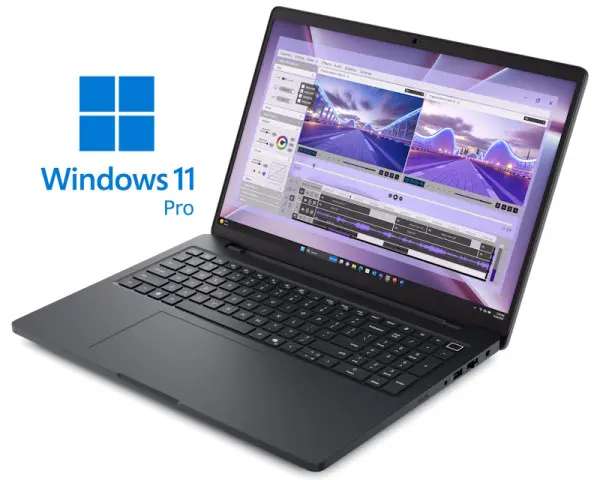 DELL Pro Max 16 16 inch FHD+ 300nits Core Ultra 7 255H 32GB 1TB SSD Backlit FP SC Win11Pro 3yr ProSupport laptop 
