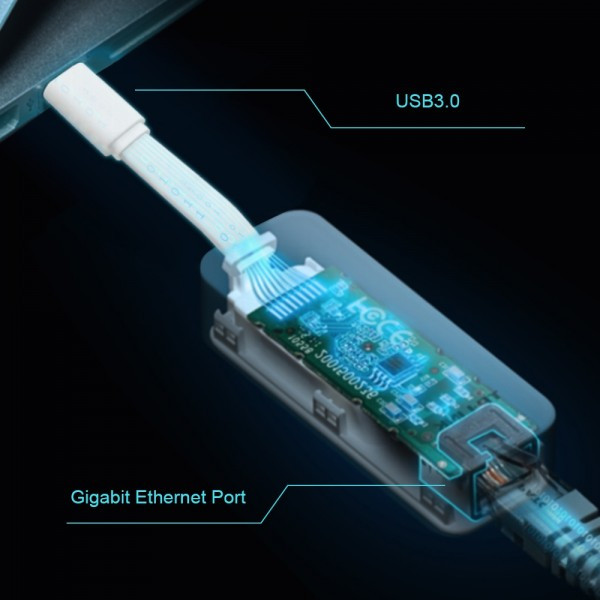 Adapter TP-LINK UE300 USB 3.0 to Gigabit Ethernet Network ( UE300 )