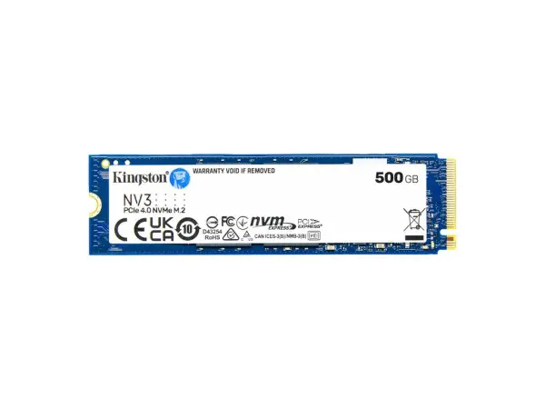 KINGSTON 500GB M.2 2280 NVMe SNV3S500G series NV3 SSD 