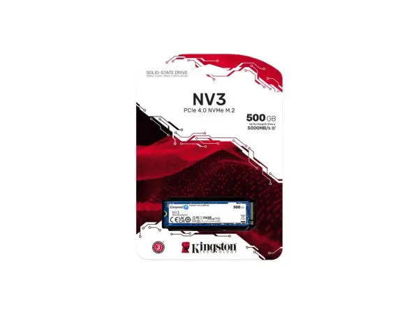 KINGSTON 500GB M.2 2280 NVMe SNV3S500G series NV3 SSD 