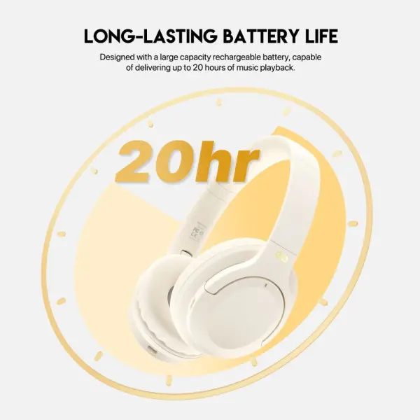 Bluetooth slušalice Fantech GO Vibe WH05 bež