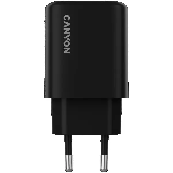 CANYON charger OnCharge 250 25W 1xPD 1xQC EU Black ( CNE-CHA250-31 ) 