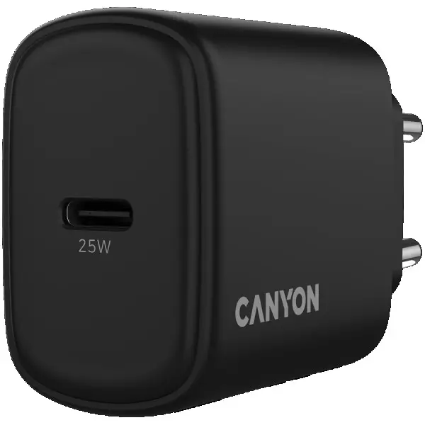 CANYON charger OnCharge 250 25W 1xPD EU Black ( CNE-CHA250-11 ) 