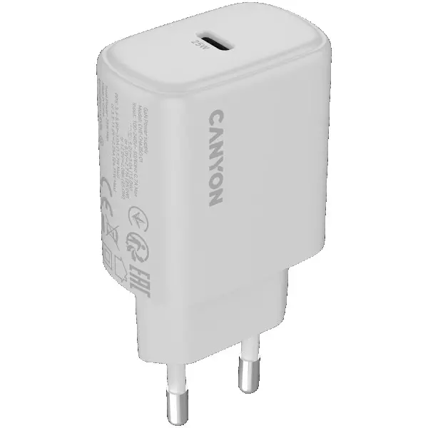 CANYON charger OnCharge 250 25W 1xPD EU White ( CNE-CHA250-01 ) 