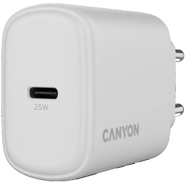 CANYON charger OnCharge 250 25W 1xPD EU White ( CNE-CHA250-01 ) 