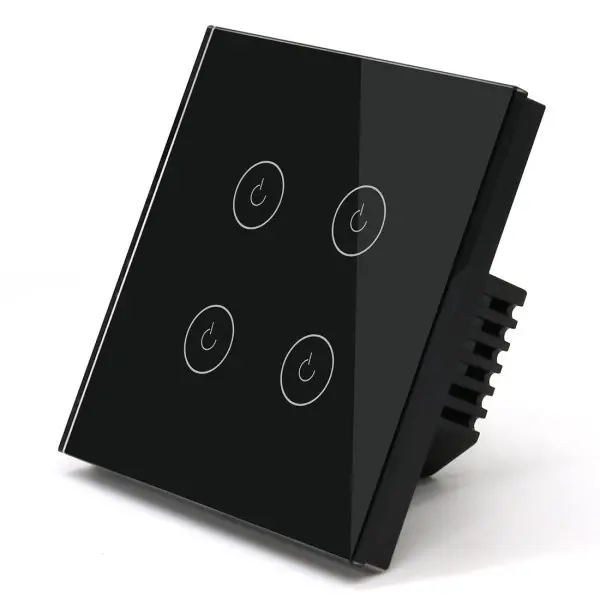 Wi-Fi pametni prekidač 4G TUYA Crni (WIFI TOUCH SWITCH)