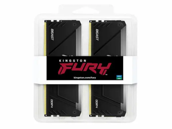 Memorija DDR4 32GB 3200MHz Kingston Fury Beast RGB  KF432C16BB12AK232