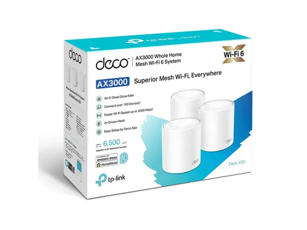 Mrežni sistem TP-LINK Deco X50(3-pack)' ( 'DECO X50(3-PACK)' ) 