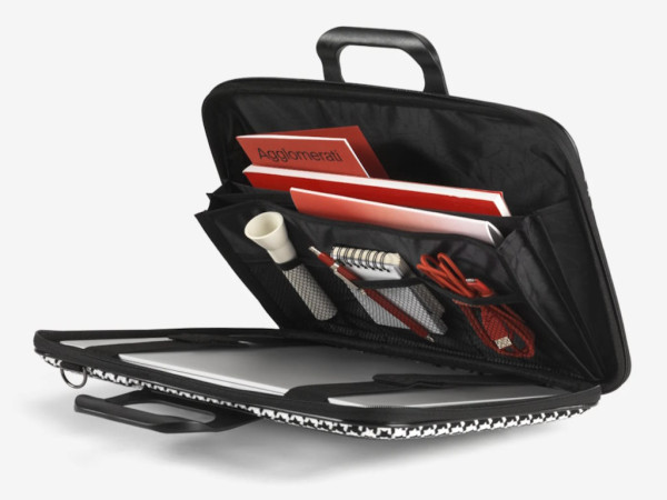 Torba BOMBATA Pied de Poule 15,6'' Crna' ( 'E00842  4' ) 