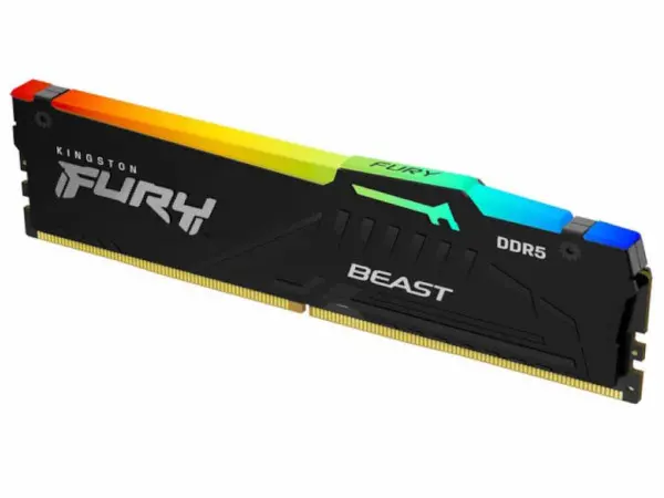 KINGSTON DIMM DDR5 16GB 6400MTs KF564C32BWEA-16 FURY Renegade SilverWhite XMP 
