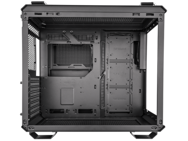 Kućište ASUS TUF GAMING GT502 TG Mid TowerATXMicro ATXMini ITXbez napajanjakaljeno staklocrna' ( 'TUF GAMING GT502 TG' ) 