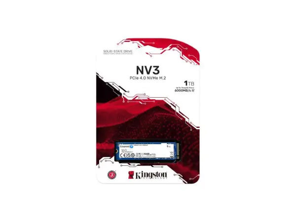 KINGSTON 1TB M.2 2280 NVMe SNV3S1000G series NV3 SSD 