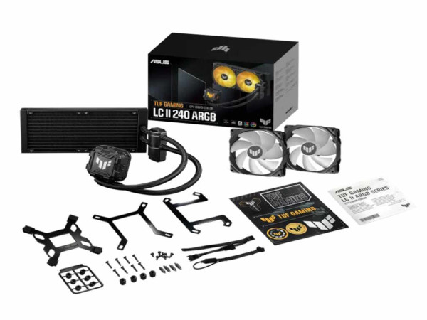 Kuler za PC ASUS TUF GAMING LC II 240 ARGBvodeno hlađenjecrna' ( 'T GAM LC II 240 ARGB' ) 