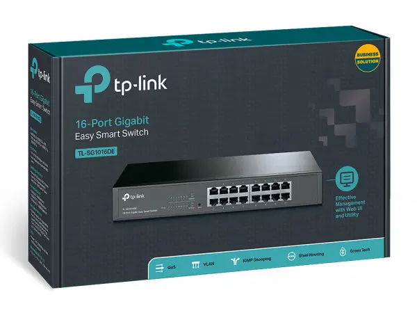 TP-Link TL-SG1016DE switch Easy Smart 16x gigabit Ethernet