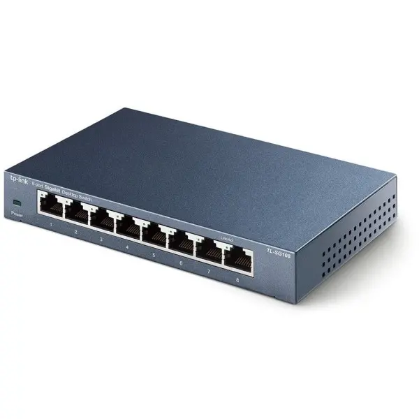 Switch 8P TP-LINK TL-SG108 Metall