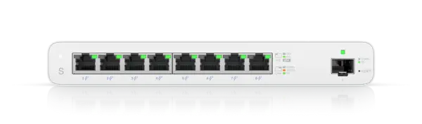Ubiquiti UISP-S Managed Switch Layer 2 8x GE, 1x SFP, 8x PoE OUT